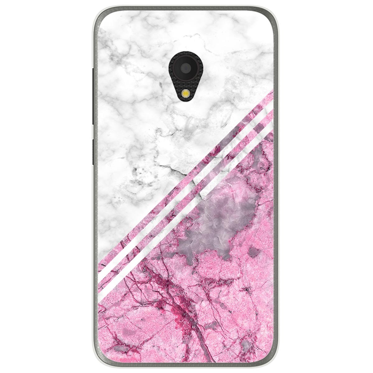 Funda Gel Tpu para Alcatel U5 (4G) / Orange Rise 52 diseño Mármol 03 Dibujos