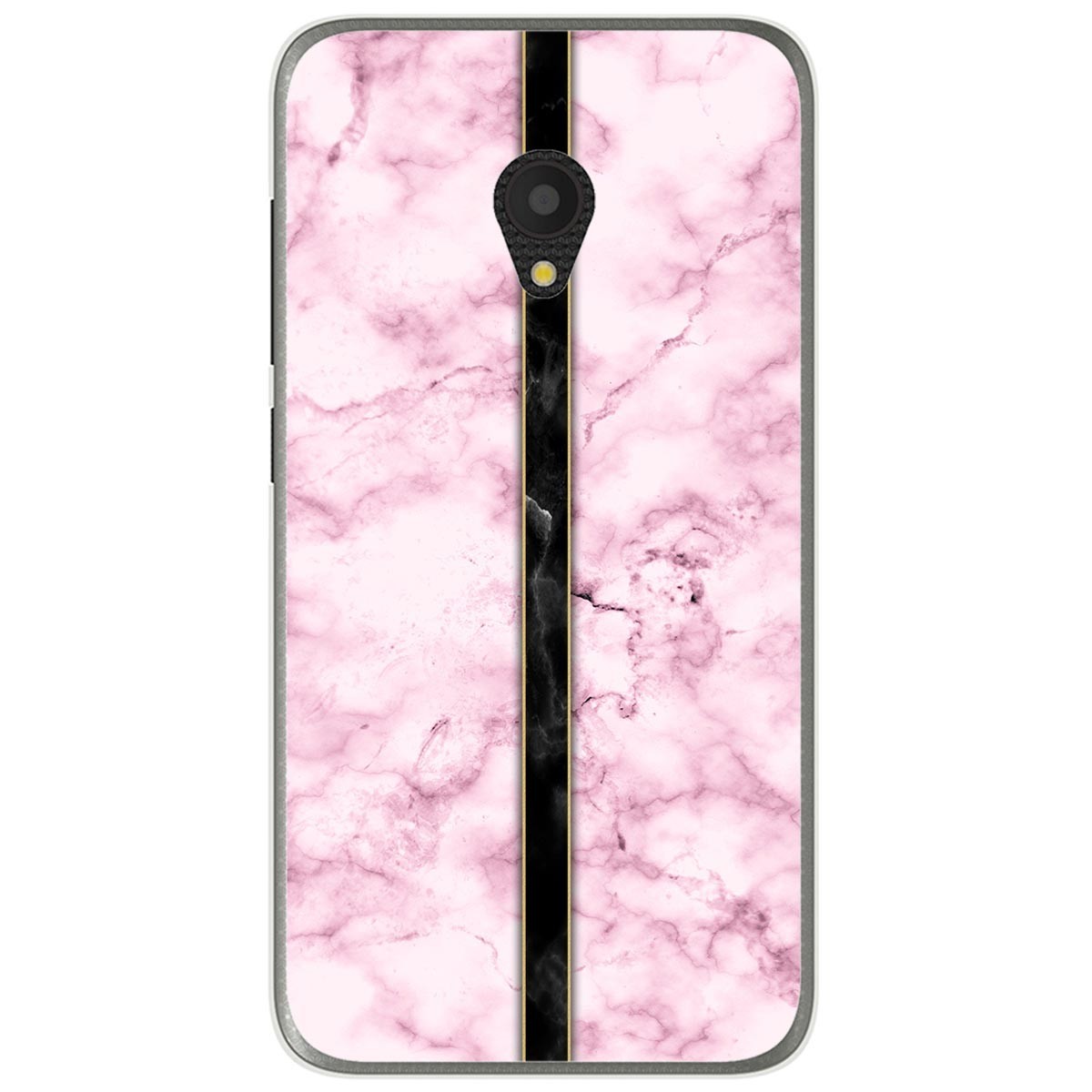 Funda Gel Tpu para Alcatel U5 (4G) / Orange Rise 52 diseño Mármol 04 Dibujos