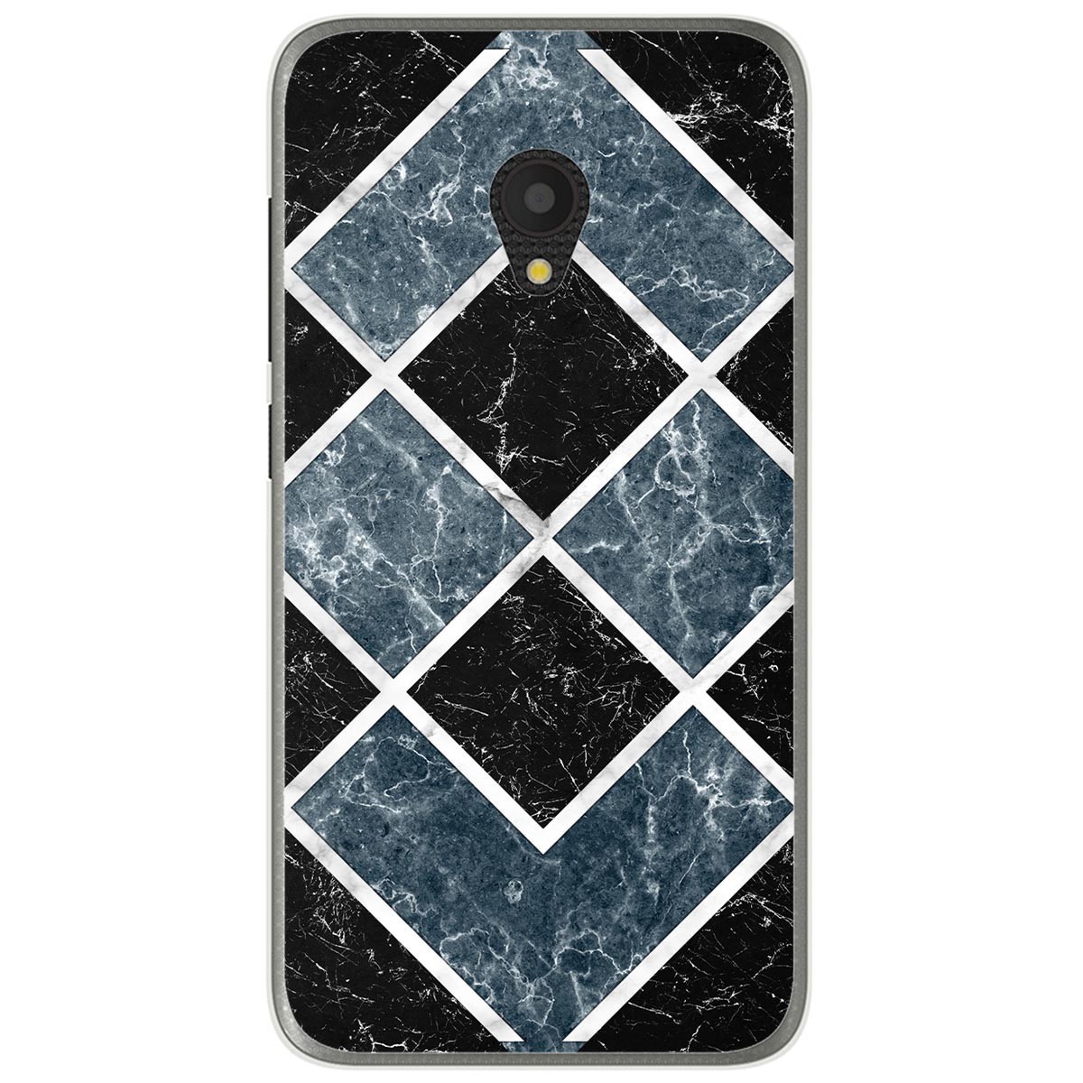 Funda Gel Tpu para Alcatel U5 (4G) / Orange Rise 52 diseño Mármol 06 Dibujos