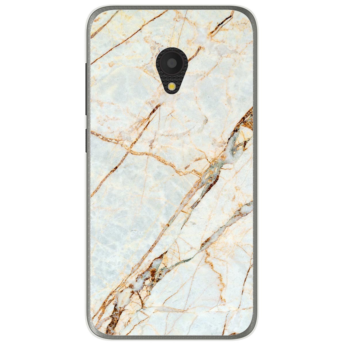 Funda Gel Tpu para Alcatel U5 (4G) / Orange Rise 52 diseño Mármol 13 Dibujos