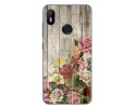 Funda Gel Tpu para Bq Aquaris C diseño Madera 08 Dibujos