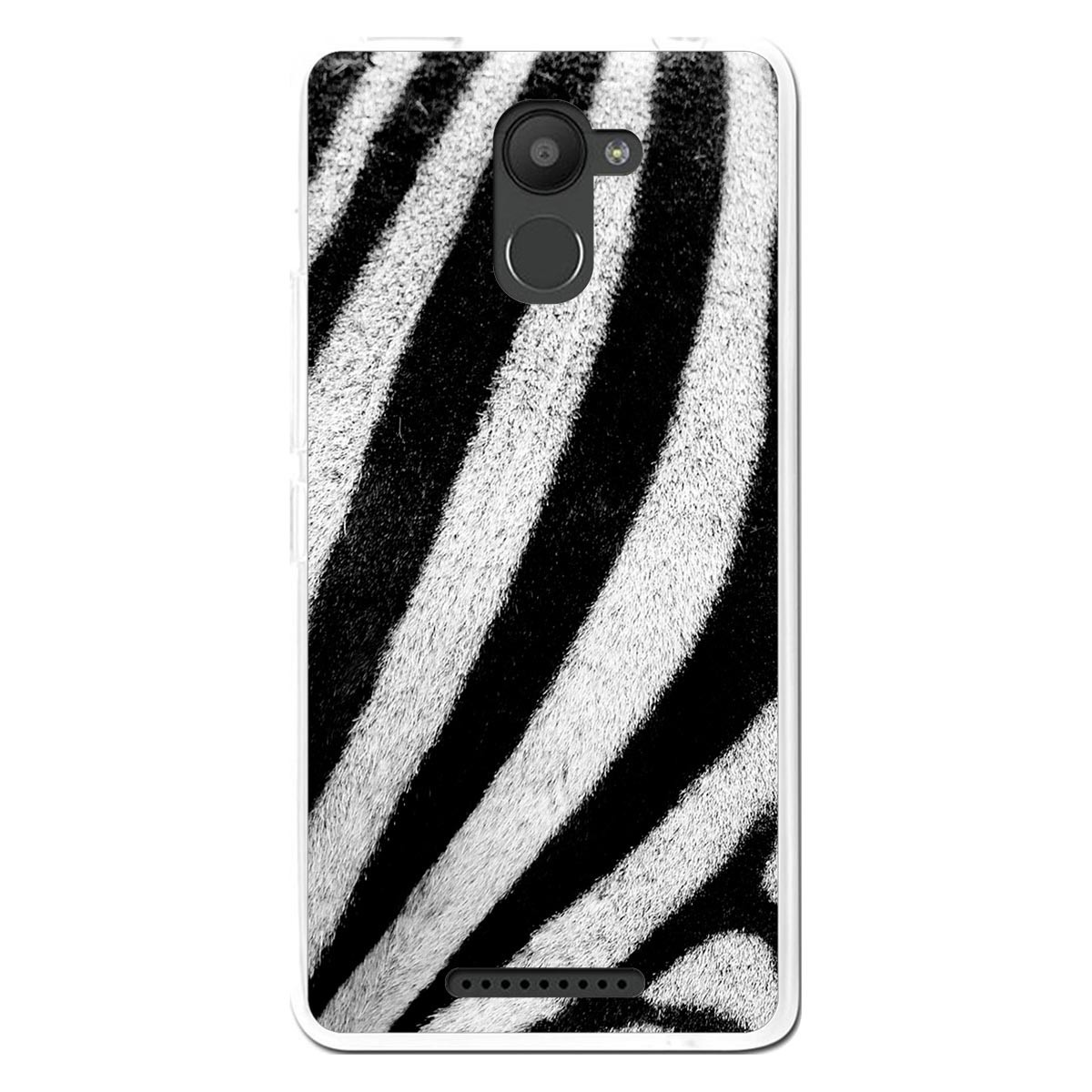 Funda Gel Tpu para Bq Aquaris U Plus diseño Animal 02 Dibujos