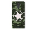 Funda Gel Tpu para Bq Aquaris U Plus diseño Camuflaje 01 Dibujos