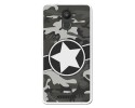 Funda Gel Tpu para Bq Aquaris U Plus diseño Camuflaje 02 Dibujos