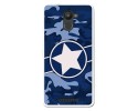 Funda Gel Tpu para Bq Aquaris U Plus diseño Camuflaje 03 Dibujos