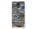 Funda Gel Tpu para Bq Aquaris U Plus diseño Ladrillo 05 Dibujos