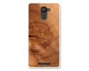 Funda Gel Tpu para Bq Aquaris U Plus diseño Madera 04 Dibujos