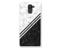 Funda Gel Tpu para Bq Aquaris U Plus diseño Mármol 01 Dibujos