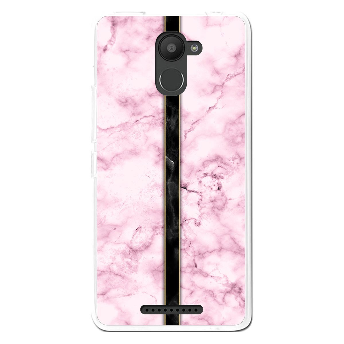 Funda Gel Tpu para Bq Aquaris U Plus diseño Mármol 04 Dibujos
