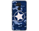 Funda Gel Tpu para Bq Aquaris V / VS diseño Camuflaje 03 Dibujos