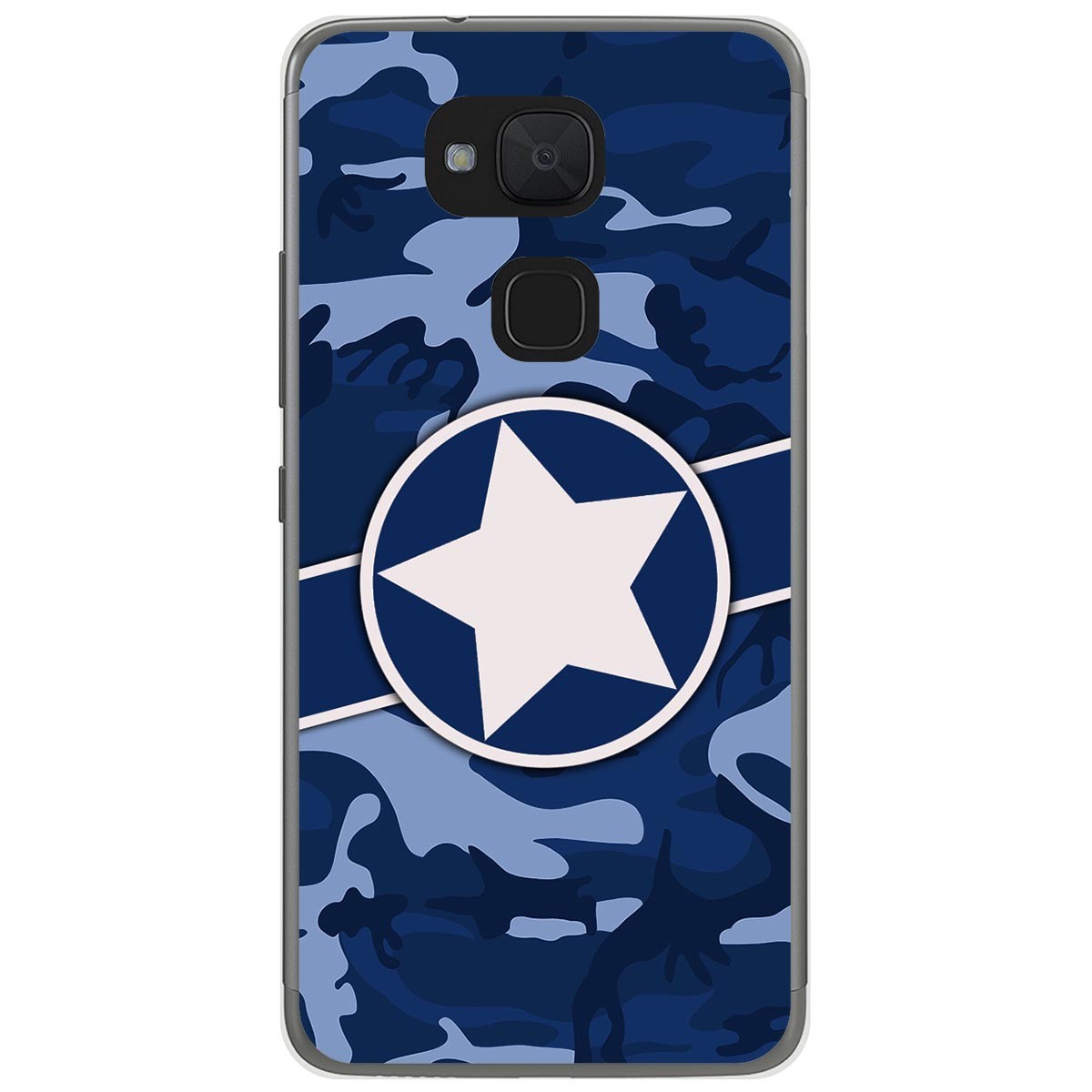 Funda Gel Tpu para Bq Aquaris V / VS diseño Camuflaje 03 Dibujos