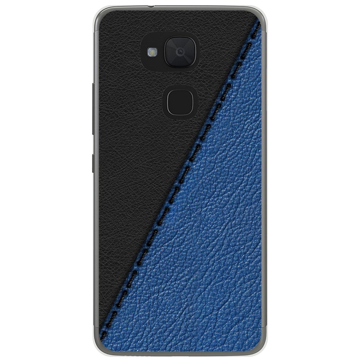 Funda Gel Tpu para Bq Aquaris V / VS diseño Cuero 02 Dibujos