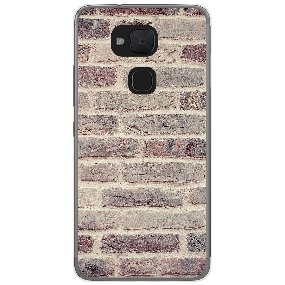 Funda Gel Tpu para Bq Aquaris V / VS diseño Ladrillo 01 Dibujos