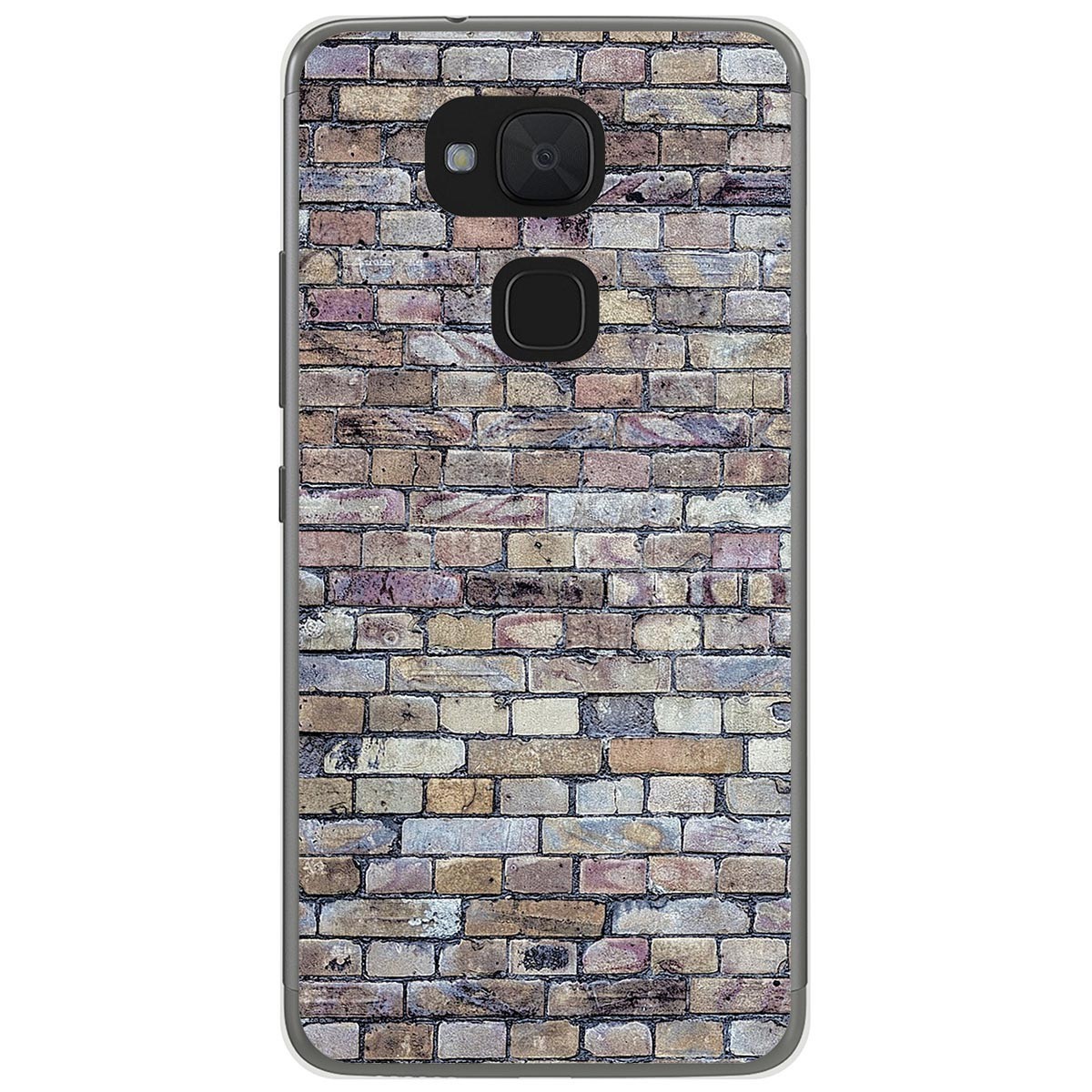 Funda Gel Tpu para Bq Aquaris V / VS diseño Ladrillo 02 Dibujos