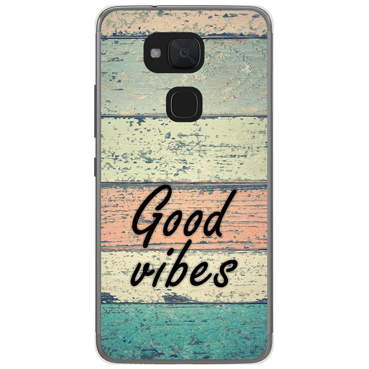 Funda Gel Tpu para Bq Aquaris V Plus / VS Plus diseño Madera 01 Dibujos