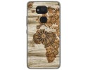 Funda Gel Tpu para Bq Aquaris V Plus / VS Plus diseño Madera 07 Dibujos