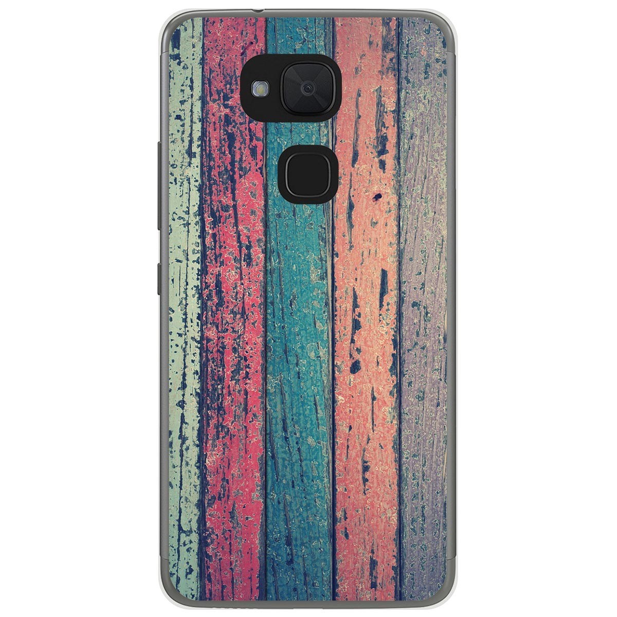Funda Gel Tpu para Bq Aquaris V Plus / VS Plus diseño Madera 10 Dibujos