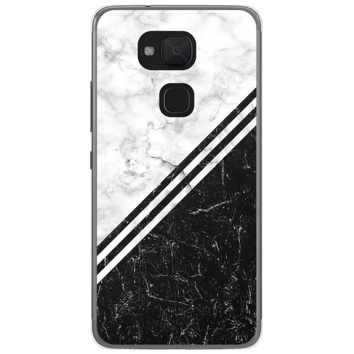 Funda Gel Tpu para Bq Aquaris V Plus / VS Plus diseño Mármol 01 Dibujos
