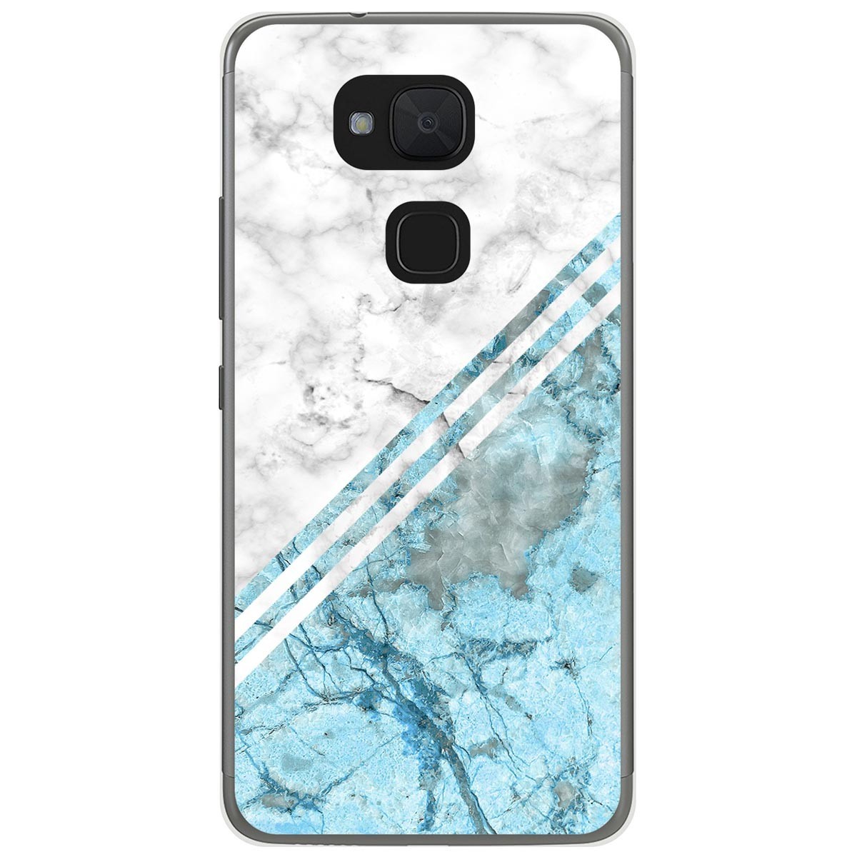 Funda Gel Tpu para Bq Aquaris V Plus / VS Plus diseño Mármol 02 Dibujos