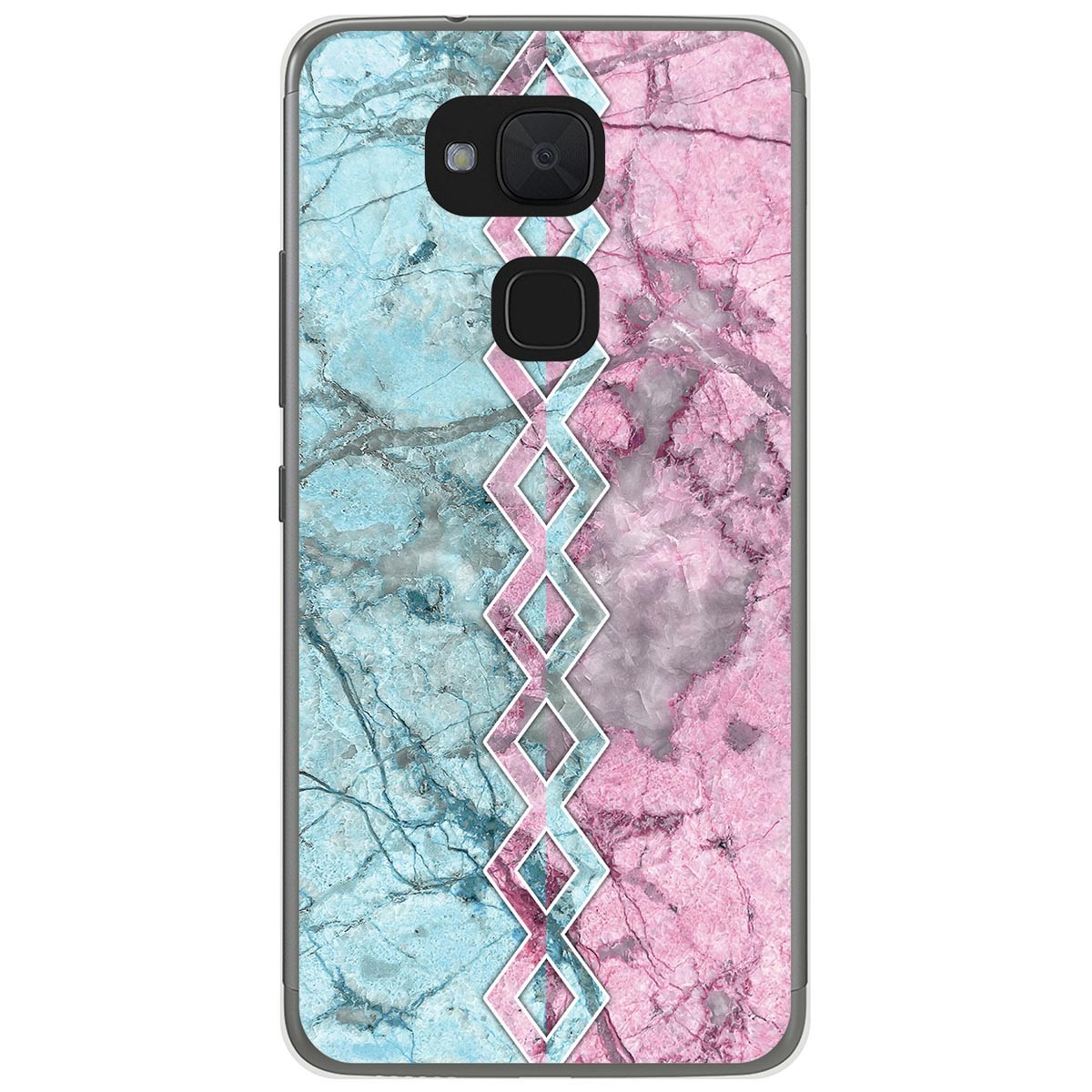 Funda Gel Tpu para Bq Aquaris V Plus / VS Plus diseño Mármol 08 Dibujos