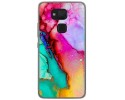 Funda Gel Tpu para Bq Aquaris V Plus / VS Plus diseño Mármol 15 Dibujos