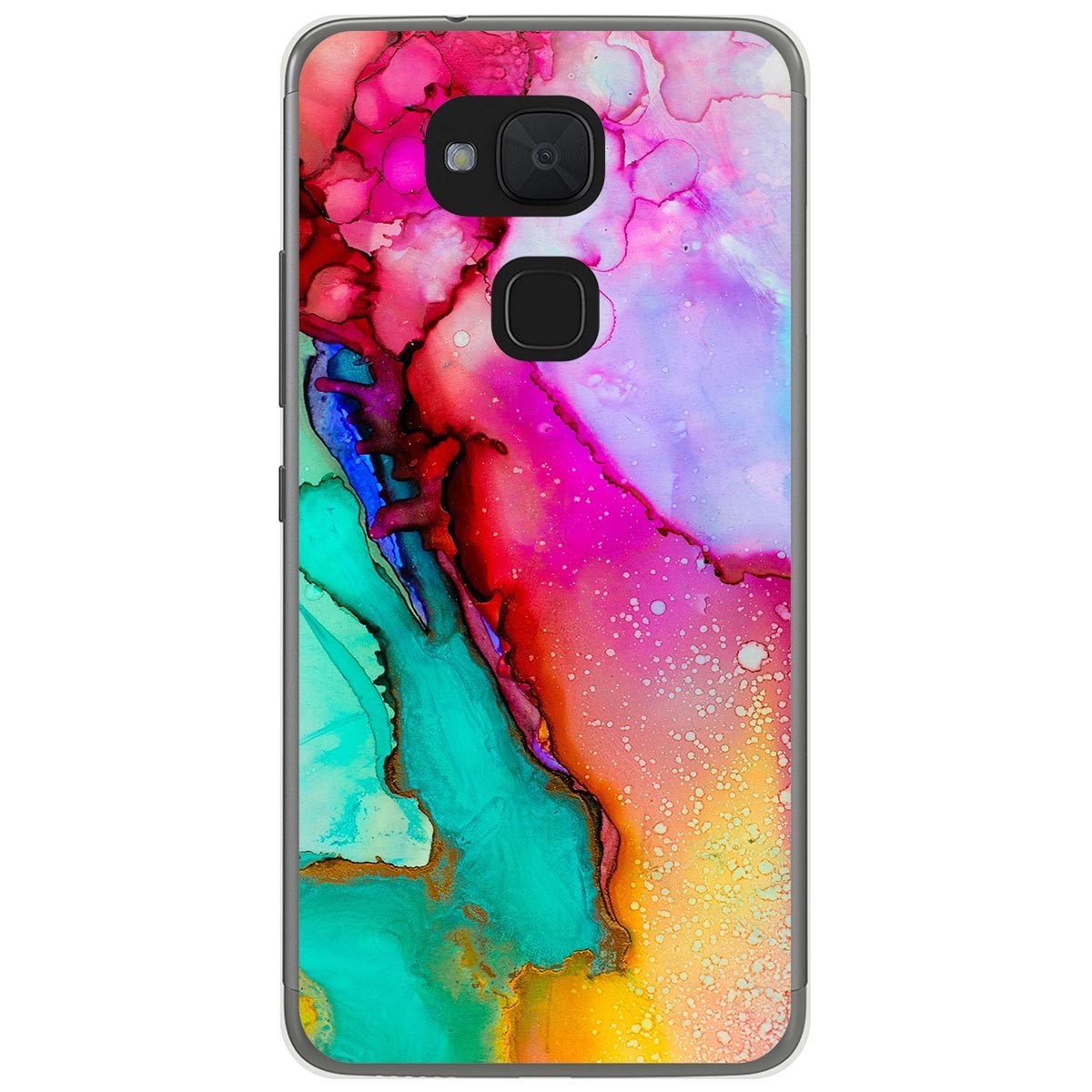 Funda Gel Tpu para Bq Aquaris V Plus / VS Plus diseño Mármol 15 Dibujos