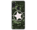 Funda Gel Tpu para Bq Aquaris X2 / X2 Pro diseño Camuflaje 01 Dibujos