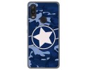 Funda Gel Tpu para Bq Aquaris X2 / X2 Pro diseño Camuflaje 03 Dibujos