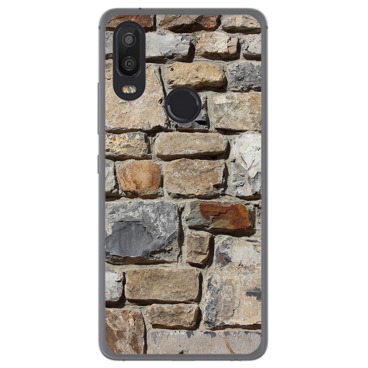 Funda Gel Tpu para Bq Aquaris X2 / X2 Pro diseño Ladrillo 03 Dibujos