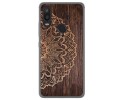 Funda Gel Tpu para Bq Aquaris X2 / X2 Pro diseño Madera 06 Dibujos