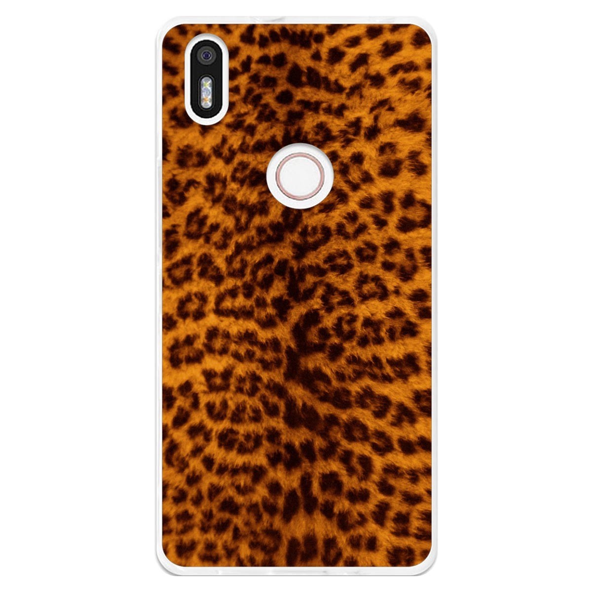 Funda Gel Tpu para Bq Aquaris X5 Plus diseño Animal 03 Dibujos