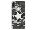 Funda Gel Tpu para Bq Aquaris X5 Plus diseño Camuflaje 02 Dibujos