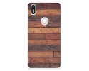 Funda Gel Tpu para Bq Aquaris X5 Plus diseño Madera 03 Dibujos