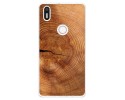 Funda Gel Tpu para Bq Aquaris X5 Plus diseño Madera 04 Dibujos
