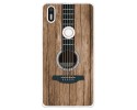 Funda Gel Tpu para Bq Aquaris X5 Plus diseño Madera 11 Dibujos
