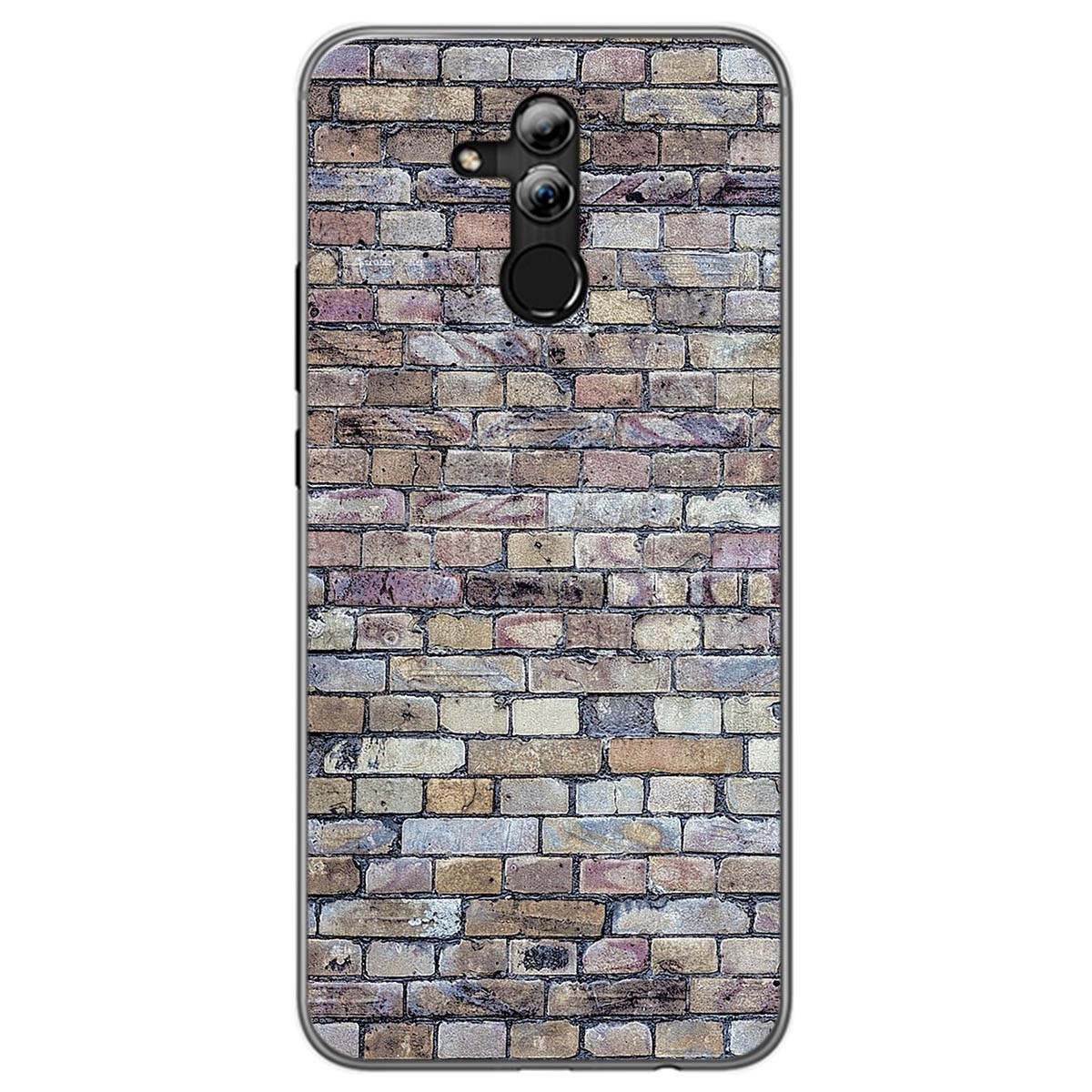 Funda Gel Tpu para Huawei Mate 20 Lite diseño Ladrillo 02 Dibujos