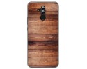 Funda Gel Tpu para Huawei Mate 20 Lite diseño Madera 02 Dibujos