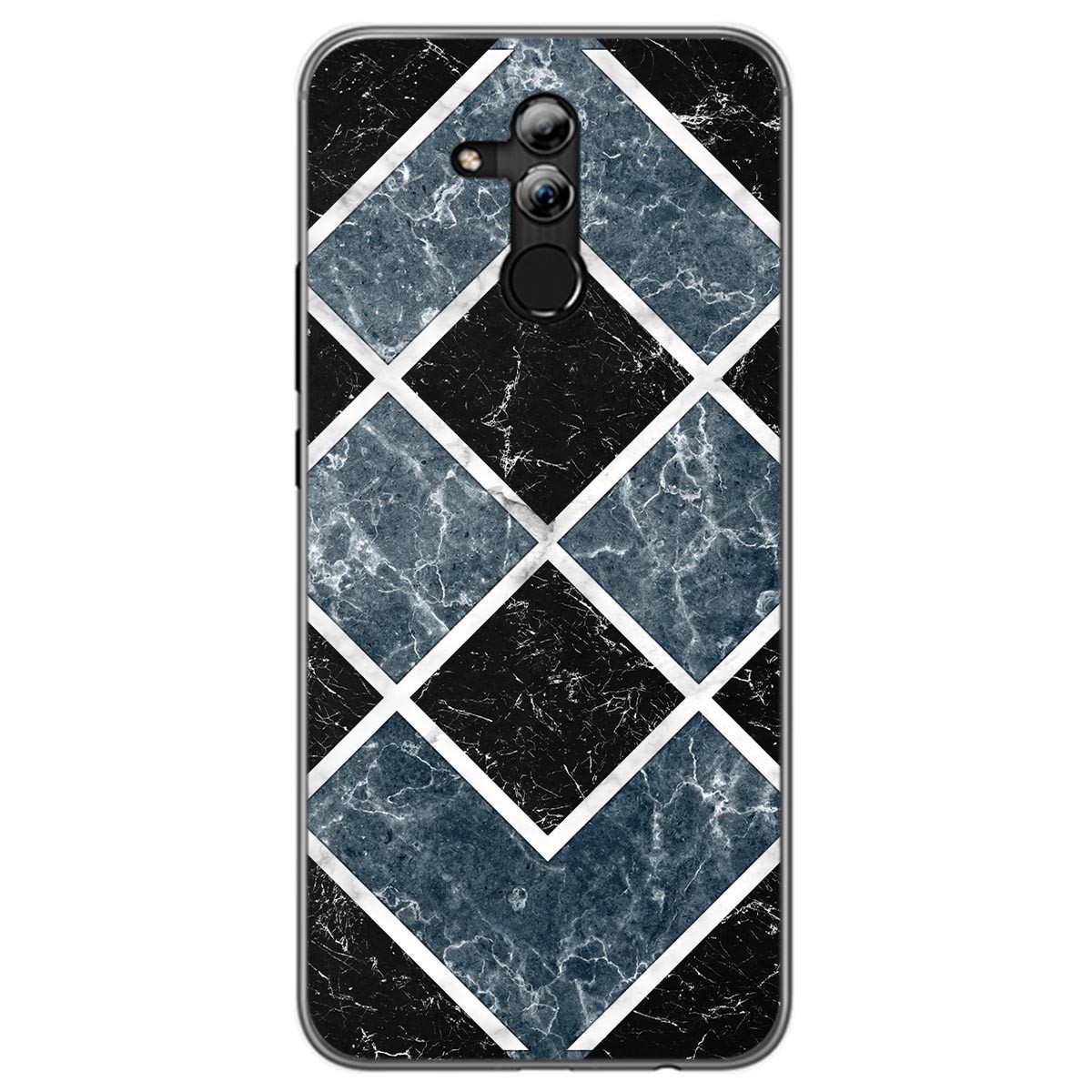 Funda Gel Tpu para Huawei Mate 20 Lite diseño Mármol 06 Dibujos