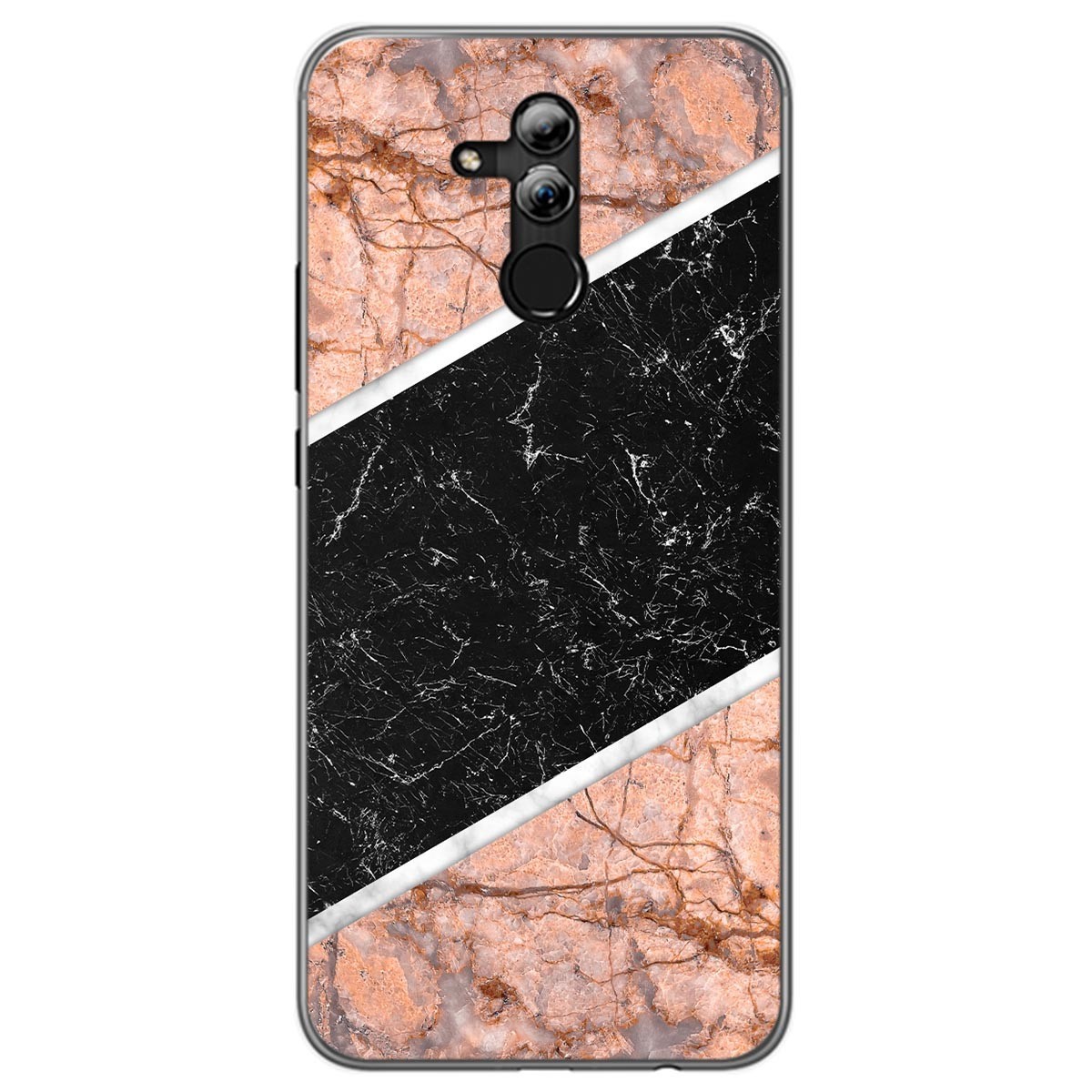 Funda Gel Tpu para Huawei Mate 20 Lite diseño Mármol 07 Dibujos