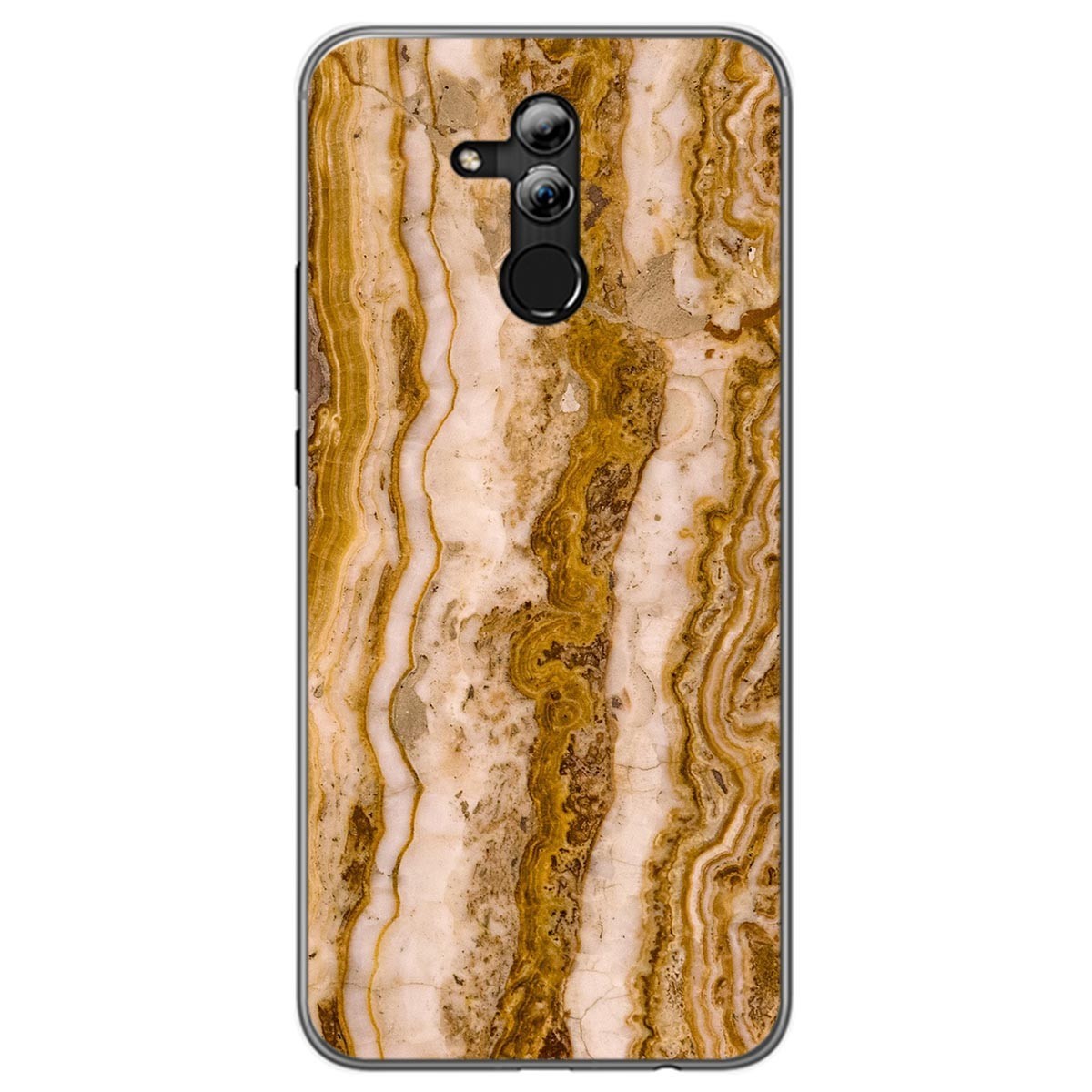 Funda Gel Tpu para Huawei Mate 20 Lite diseño Mármol 10 Dibujos