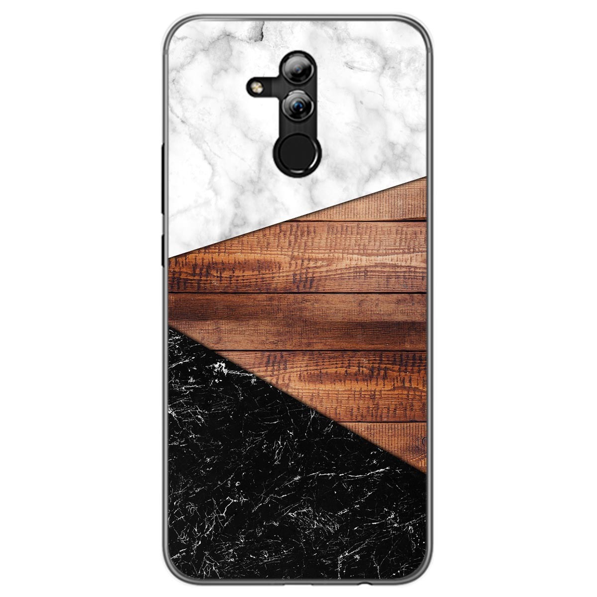 Funda Gel Tpu para Huawei Mate 20 Lite diseño Mármol 11 Dibujos