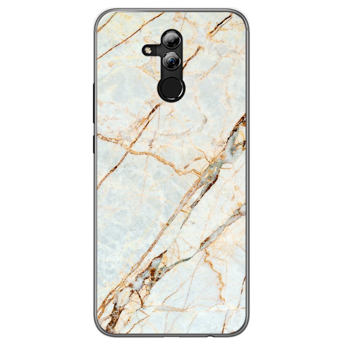 Funda Gel Tpu para Huawei Mate 20 Lite diseño Mármol 13 Dibujos