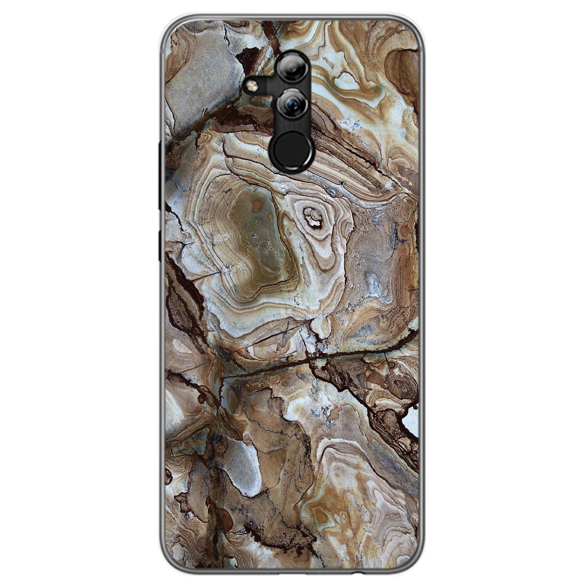Funda Gel Tpu para Huawei Mate 20 Lite diseño Mármol 14 Dibujos