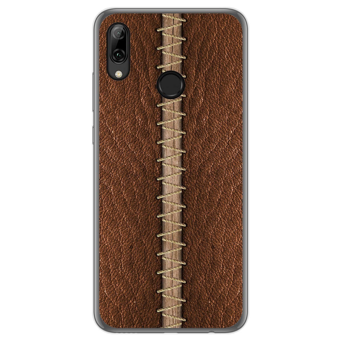 Funda Gel Tpu para Huawei P Smart 2019 / Honor 10 Lite diseño Cuero 01 Dibujos