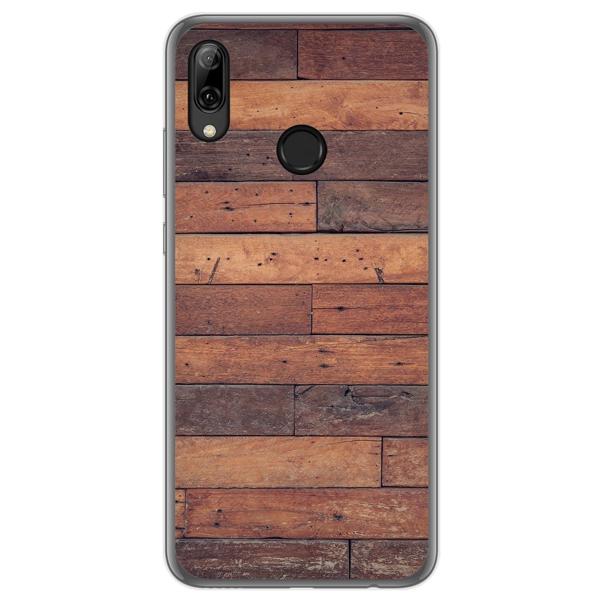 Funda Gel Tpu para Huawei P Smart 2019 / Honor 10 Lite diseño Madera 03 Dibujos