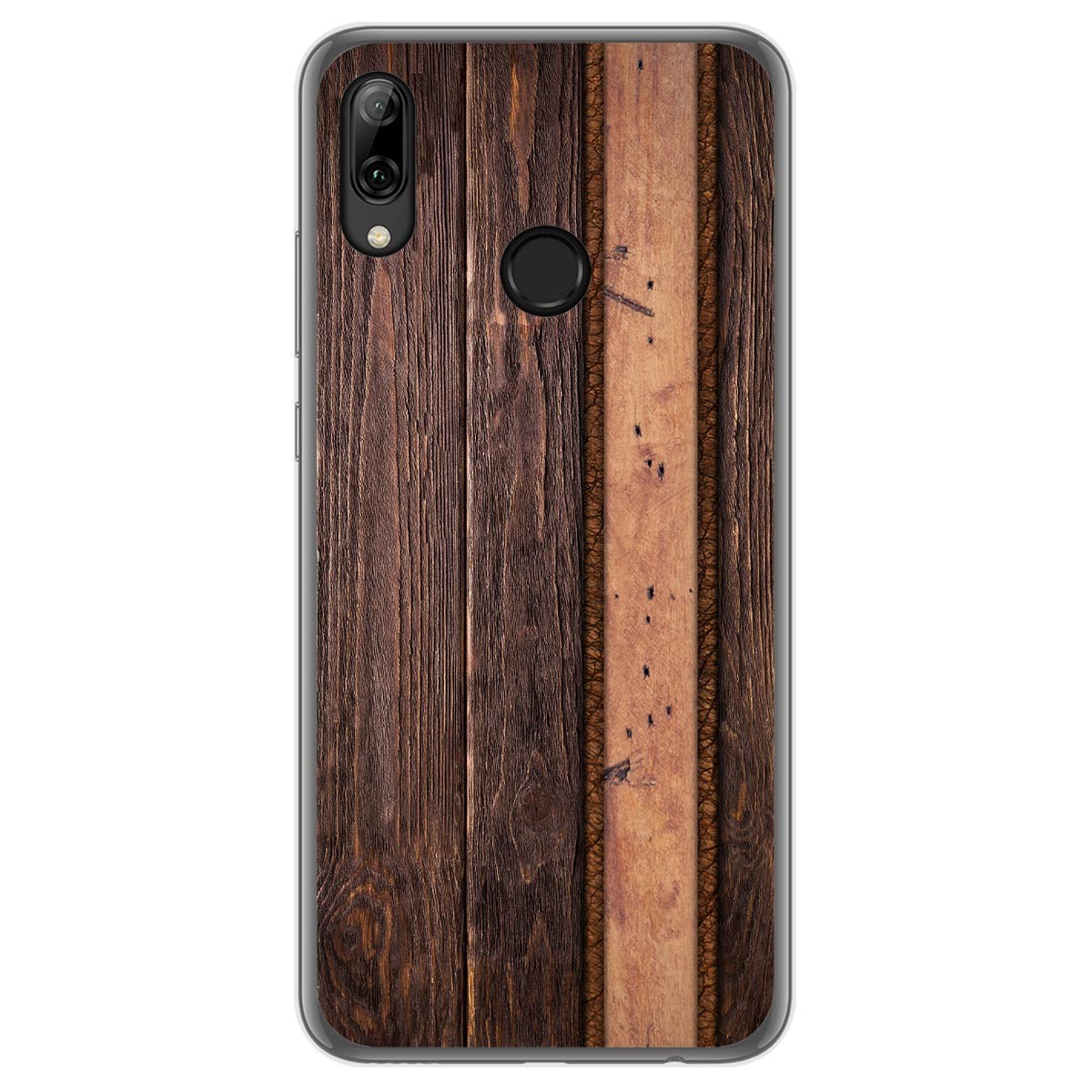 Funda Gel Tpu para Huawei P Smart 2019 / Honor 10 Lite diseño Madera 05 Dibujos