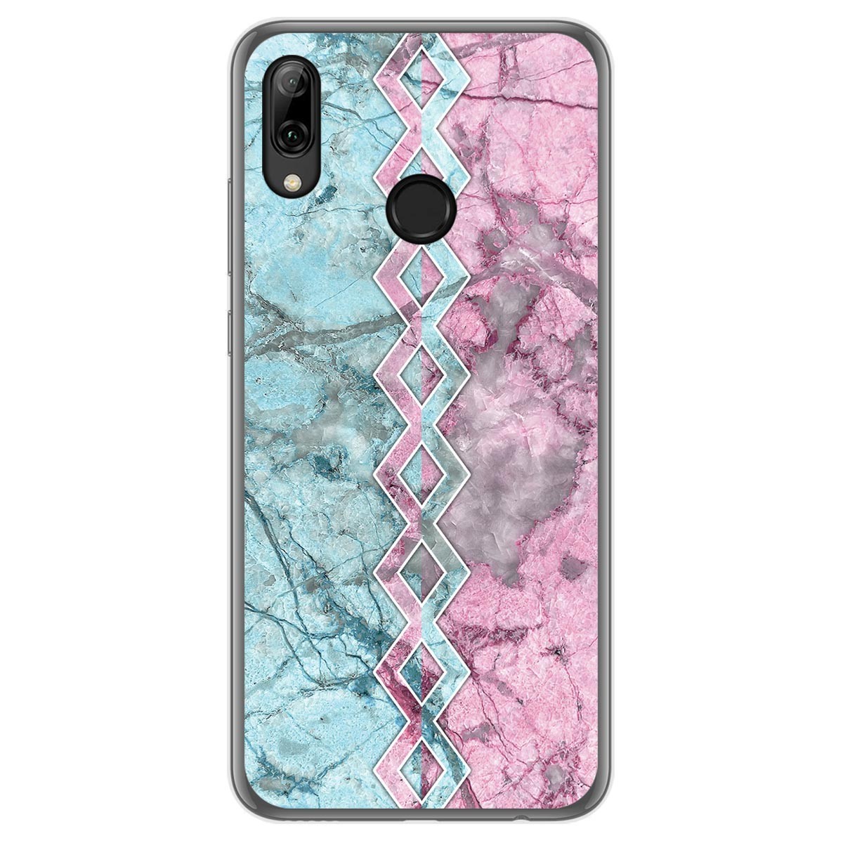 Funda Gel Tpu para Huawei P Smart 2019 / Honor 10 Lite diseño Mármol 08 Dibujos