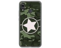 Funda Gel Tpu para Huawei P20 Lite diseño Camuflaje 01 Dibujos
