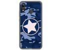 Funda Gel Tpu para Huawei P20 Lite diseño Camuflaje 03 Dibujos