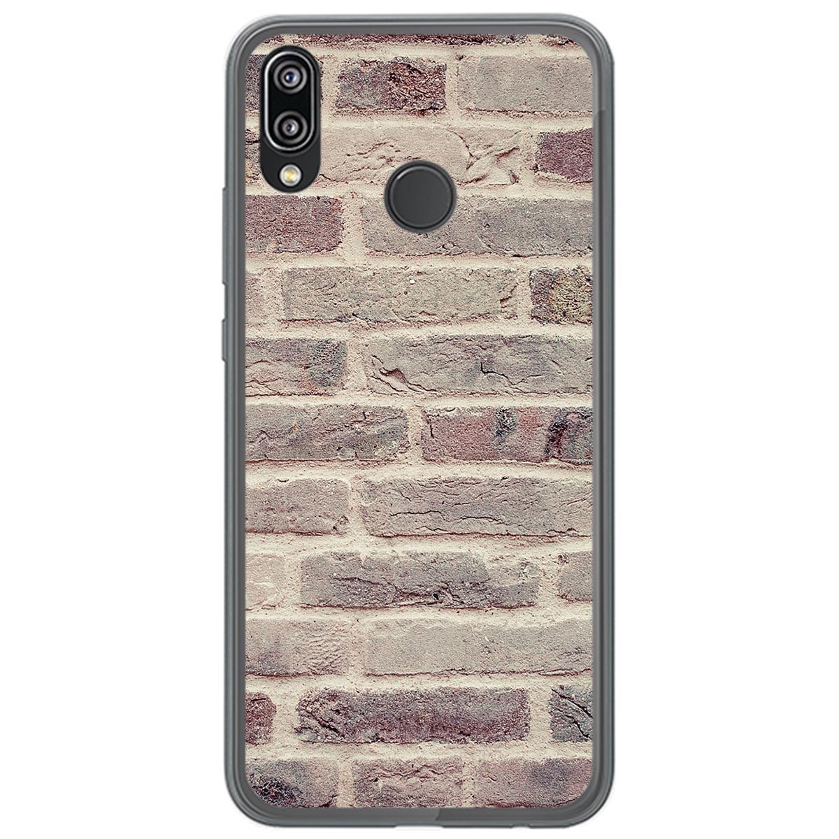 Funda Gel Tpu para Huawei P20 Lite diseño Ladrillo 01 Dibujos